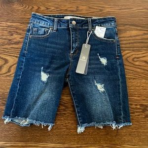 NWT Girls Tractr denim shorts